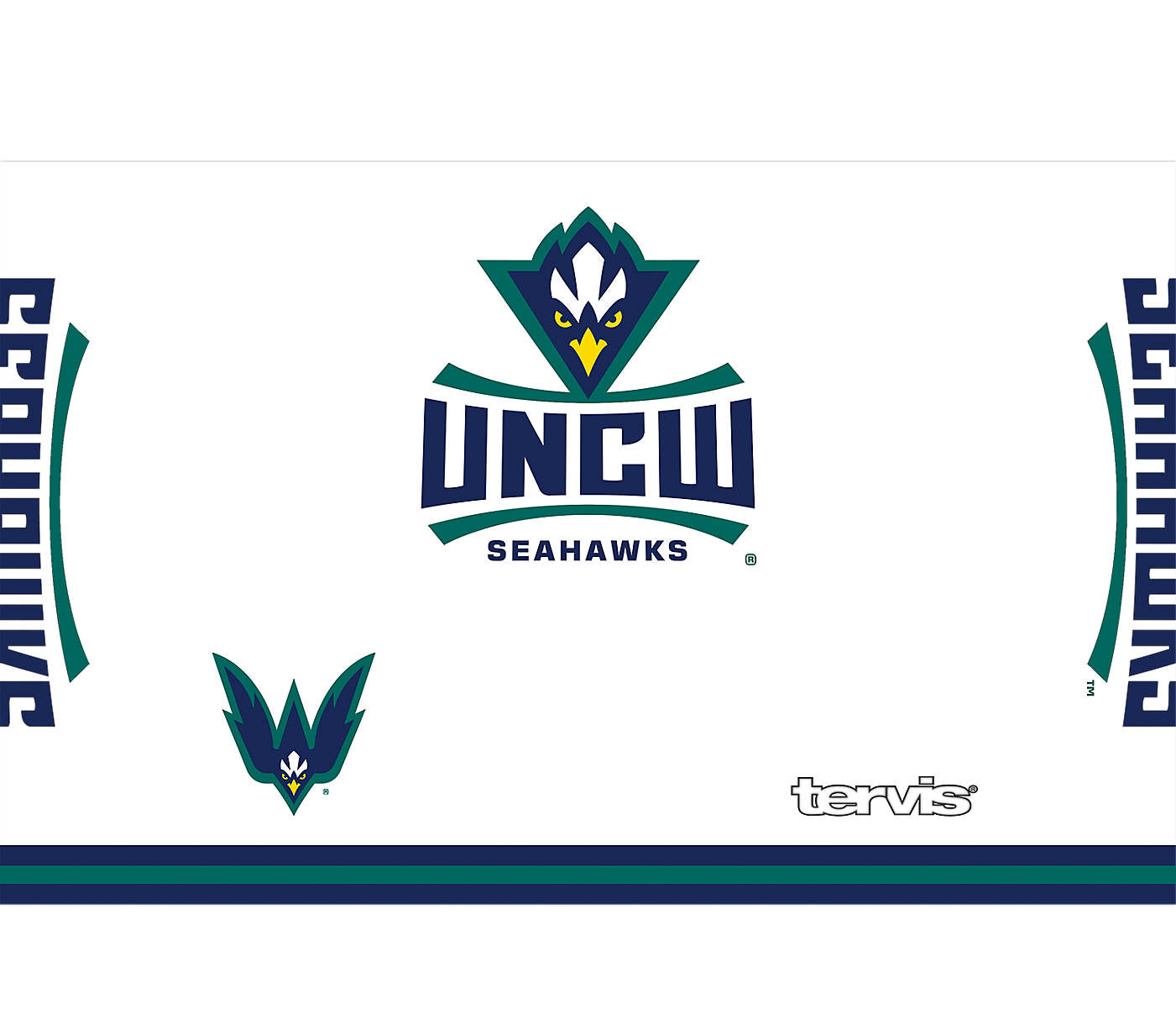 UNCW 20 oz. Arctic Stainless Steel Tumbler