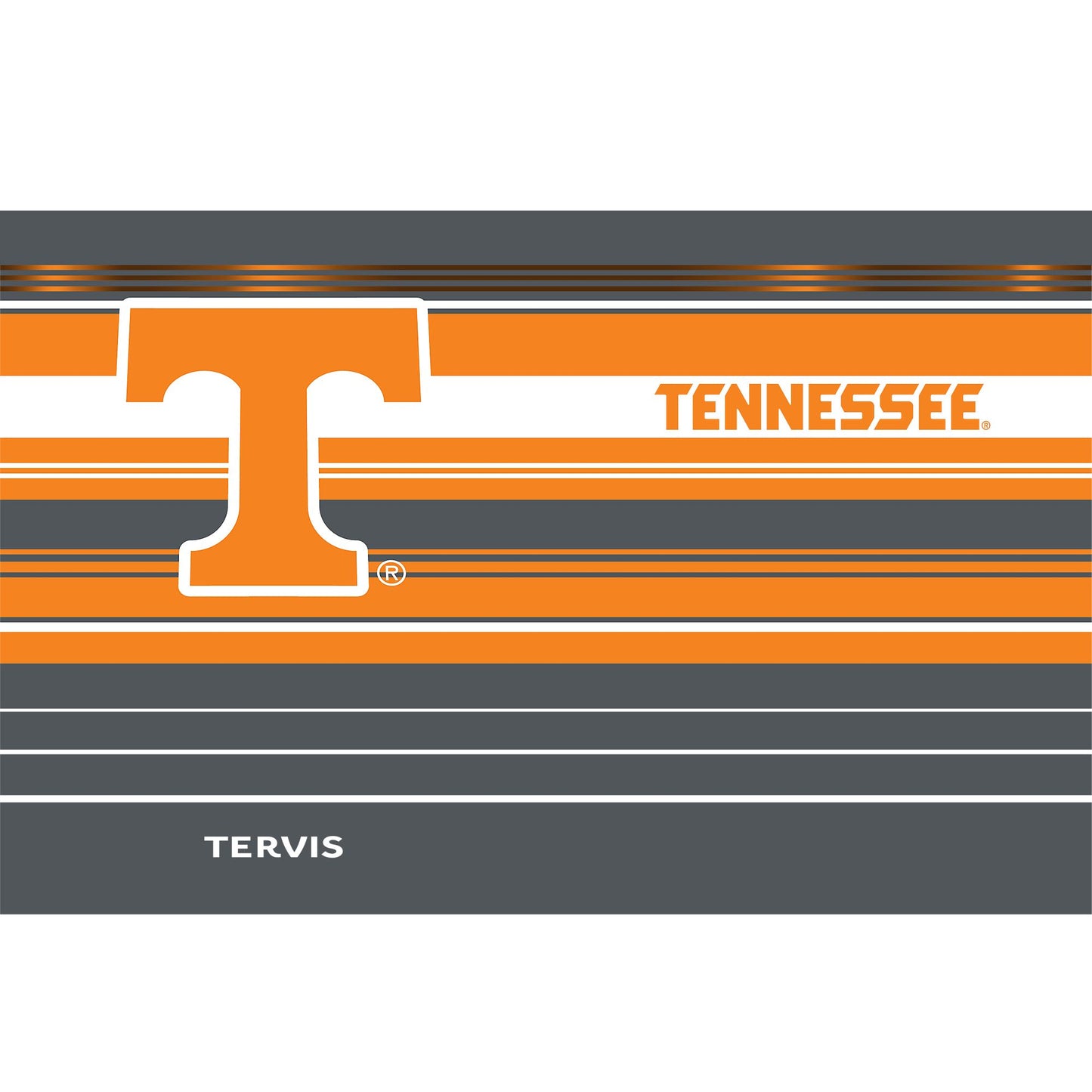 Tennessee 30 oz. Hype Stripes Stainless Steel Tumbler