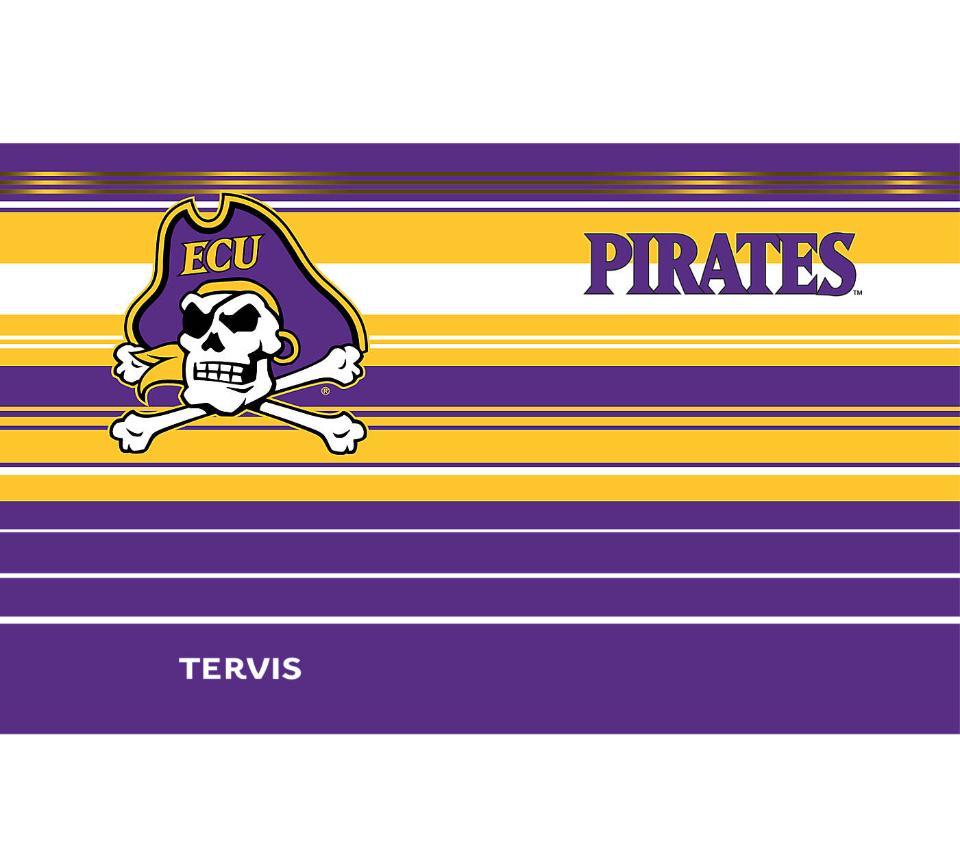 ECU 20 oz. Hype Stripes Stainless Steel Tumbler