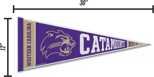WCU Soft Felt Carded Pennant