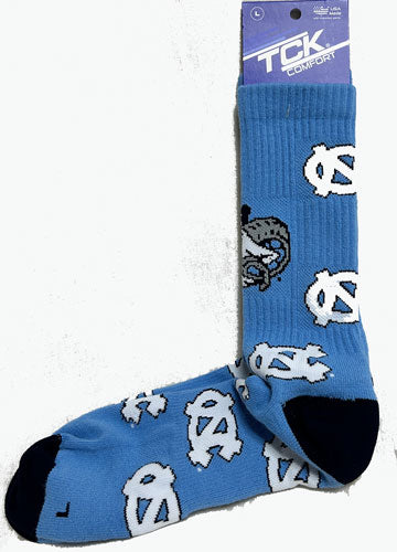 UNC Knit Crew Socks