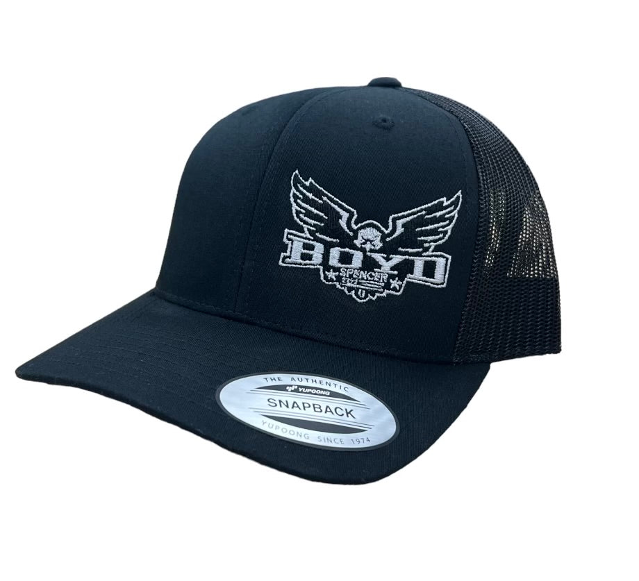 Boyd Eagle Classic Snapback (Black & White Edition)