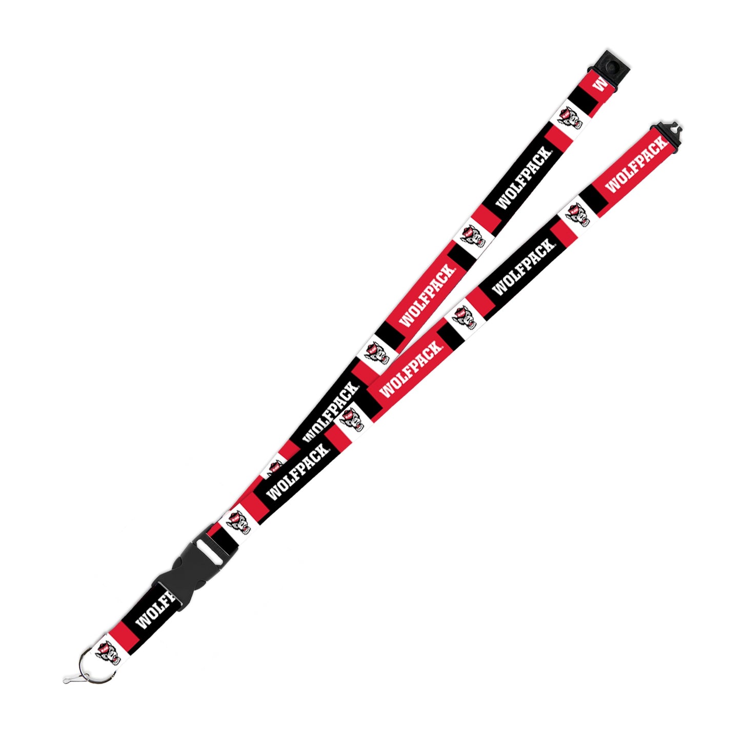 NC State Wolf Keychain Buckle Lanyard