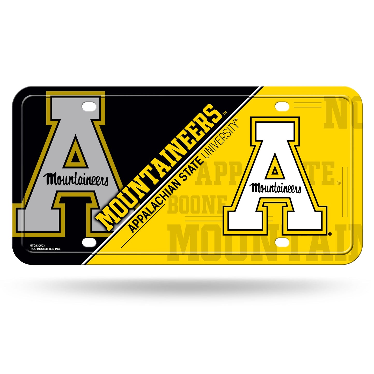 Appalachian Metal Car Tag