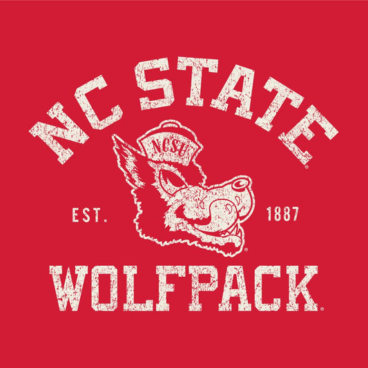 NC State Champion Vintage Wolf S/S Tee