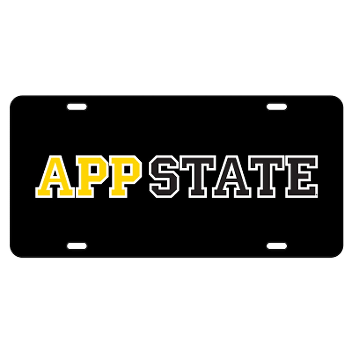 Appalachian APP STATE Reflective Car Tag