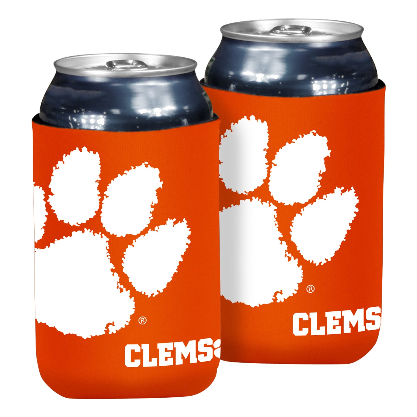 Clemson Flat Can Cooler