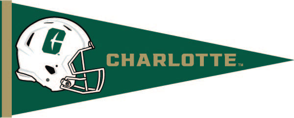 charlotte 49er football helmet UNCC