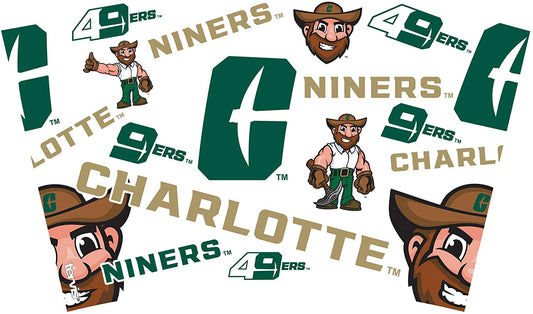 UNCC 16 oz. All Over Wrap Tumbler