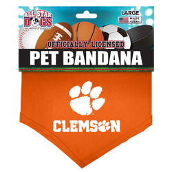 Clemson Pet Bandana
