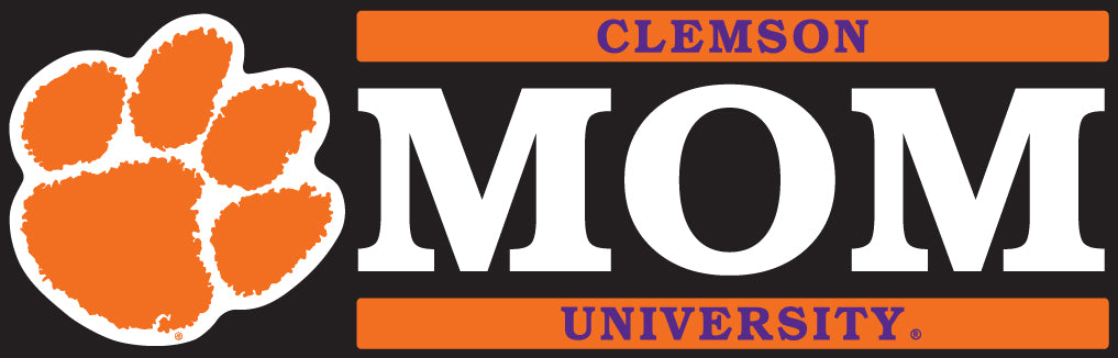 Clemson Mom Decal