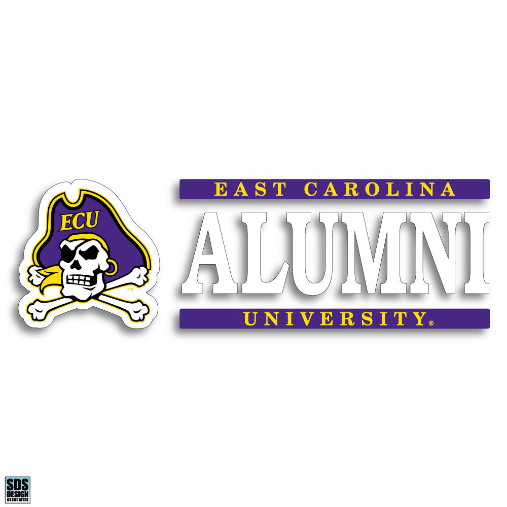ECU Alumni Vinyl Decal