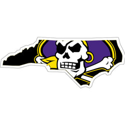 ECU Jolly Roger State Decal