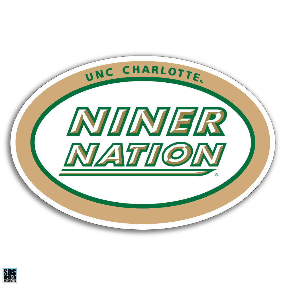 UNCC 'Niner Nation' Vinyl Decal (6') – Ultimate Sports Apparel