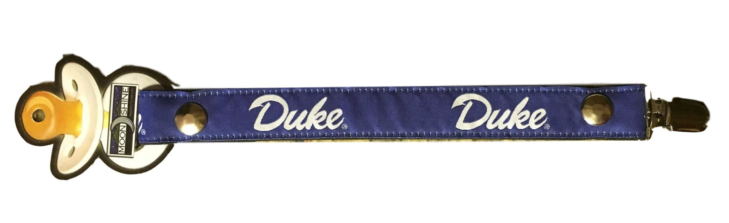 Duke Pacifier Clip