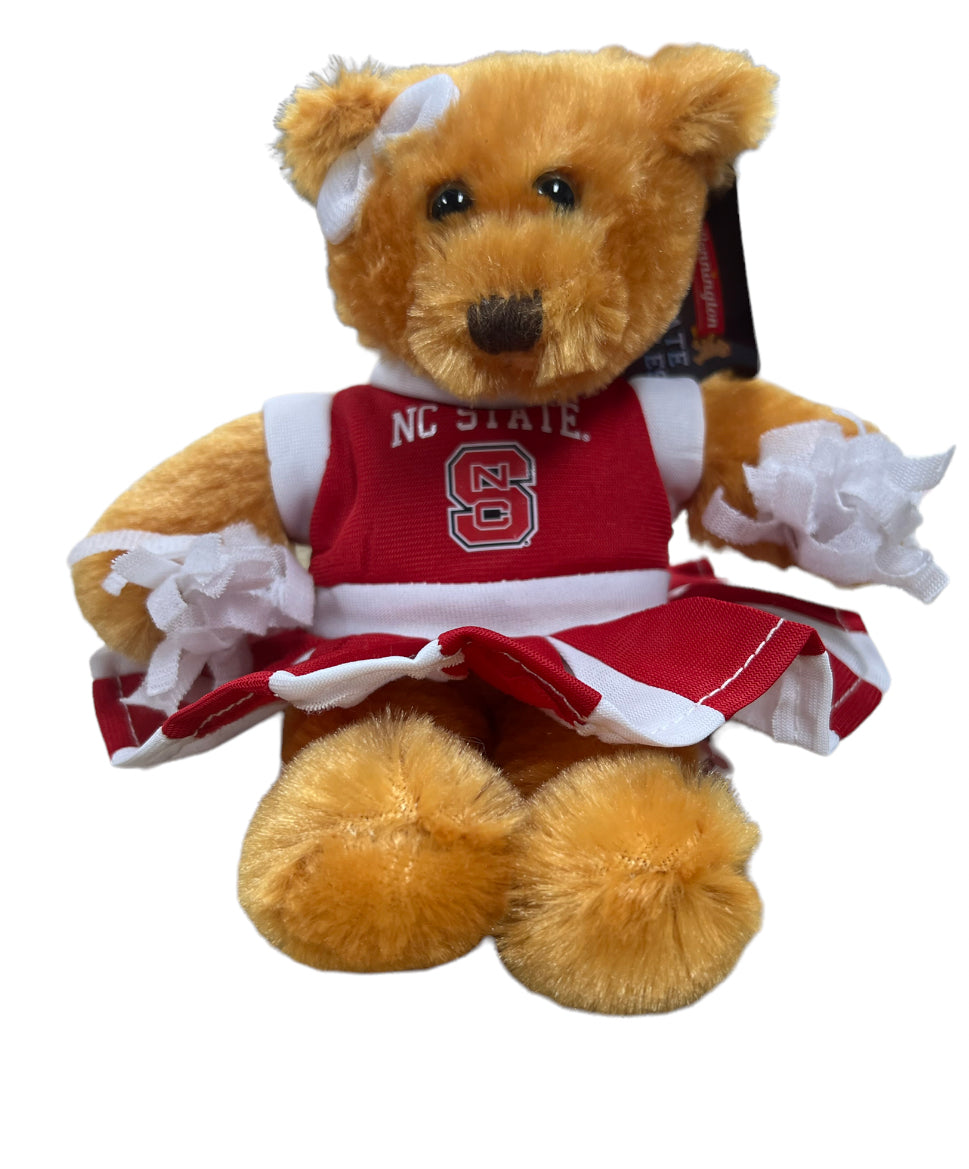 NC State Cheer Bear 8"