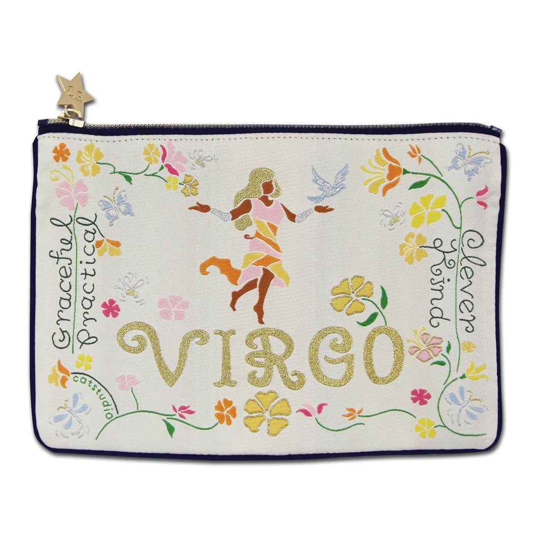 Virgo Zip Pouch - Natural