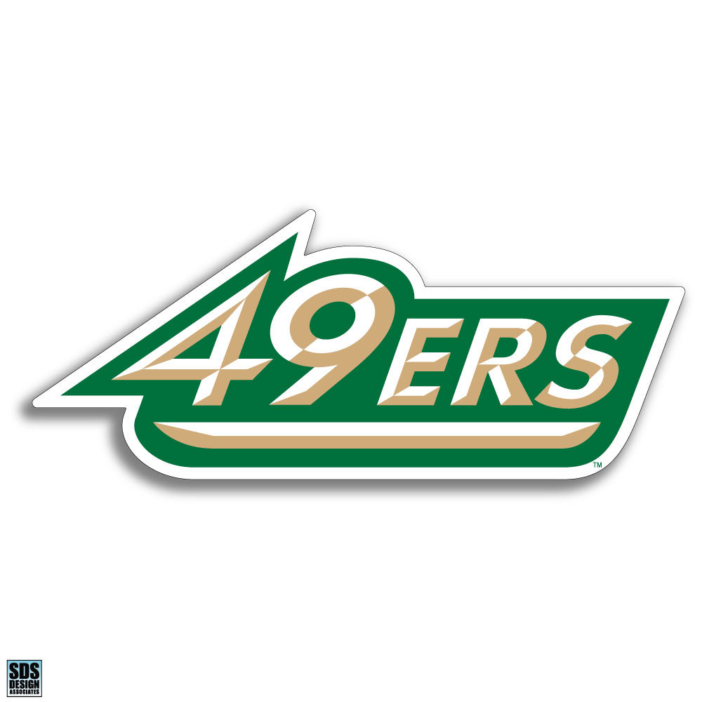 SDS UNCC 49ers Vinyl Decal (6')