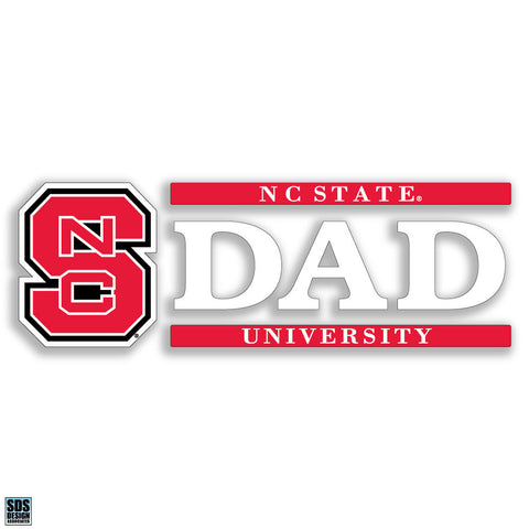 NC State Dad Decal