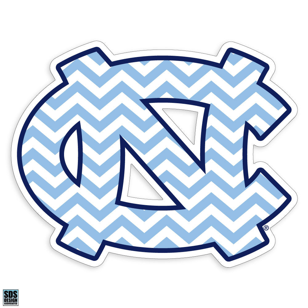 UNC Interlock Decal (Chevron)