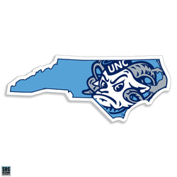 UNC Ram State Decal