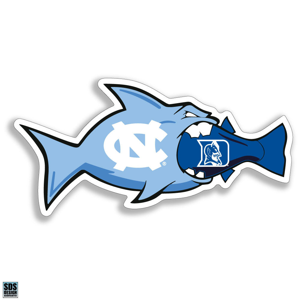 UNC/Duke Rival Fish Magnet