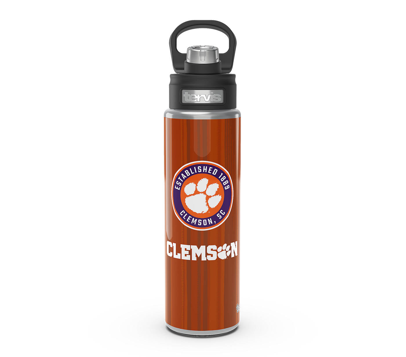 Clemson 24 oz Wide Mouth Water Bottle