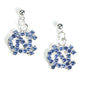 UNC Crystal Logo Earrings