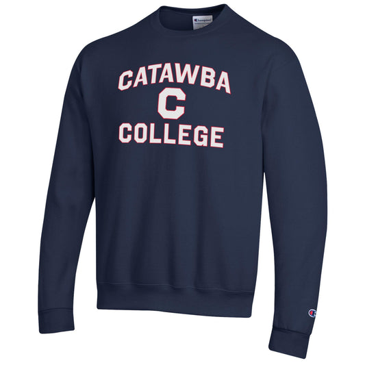 Catawba Champion Arched Text Crewneck Sweatshirt