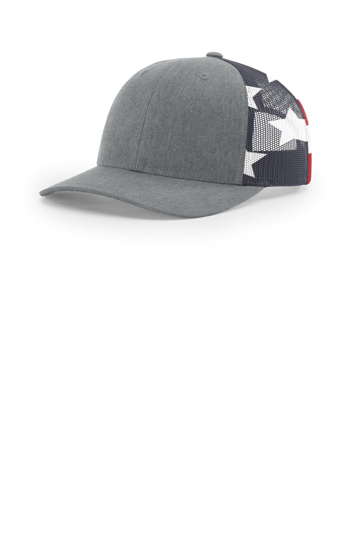 #76 American Flag Mesh Snapback Hat