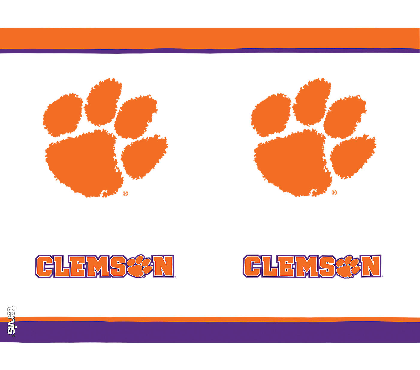 Clemson 24 oz. Tradition Wrap Tumbler