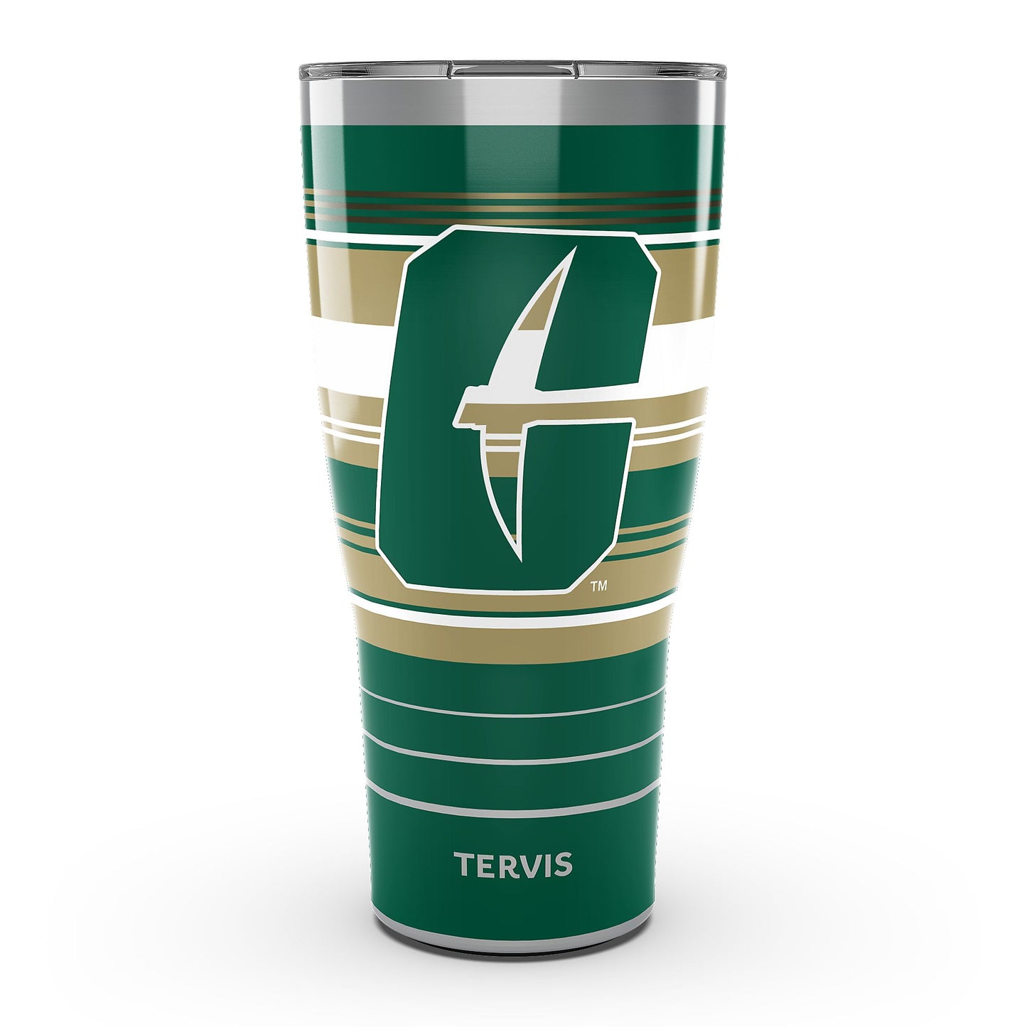 UNCC 30 oz. Hype Stripes Stainless Steel Tumbler