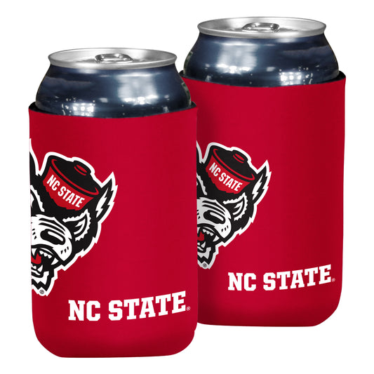 NC State Flat Can Cooler