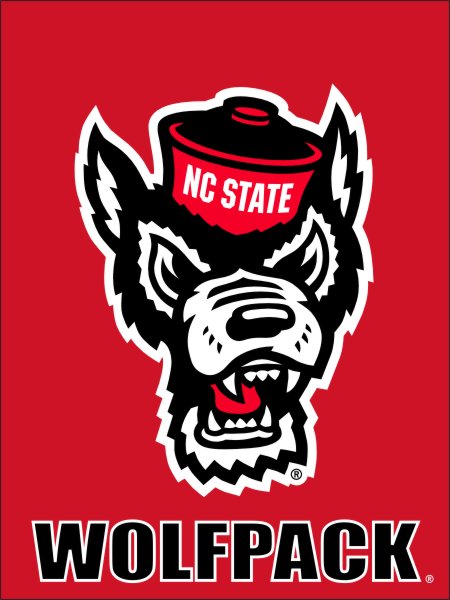 Nc State Baby Apparel Ncsu Ribbon NC State Man Cave Decor, NC State ...