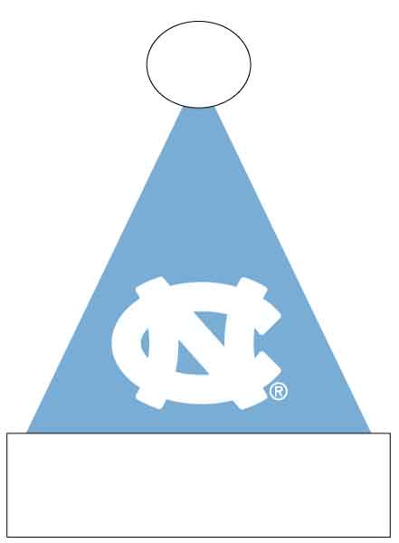 UNC Santa Hat