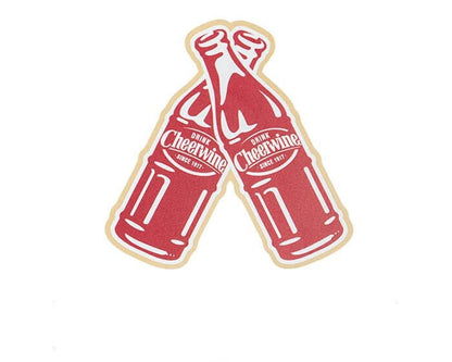 Cheerwine - Clinking Bottles Decal