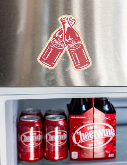 Cheerwine - Clinking Bottles Decal