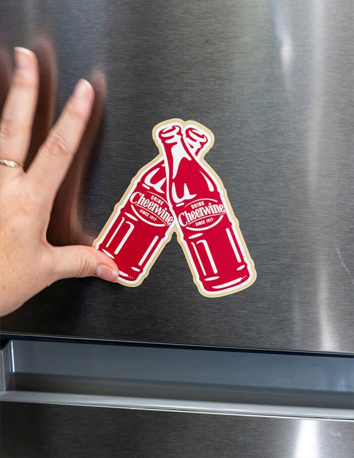 Cheerwine - Clinking Bottles Decal