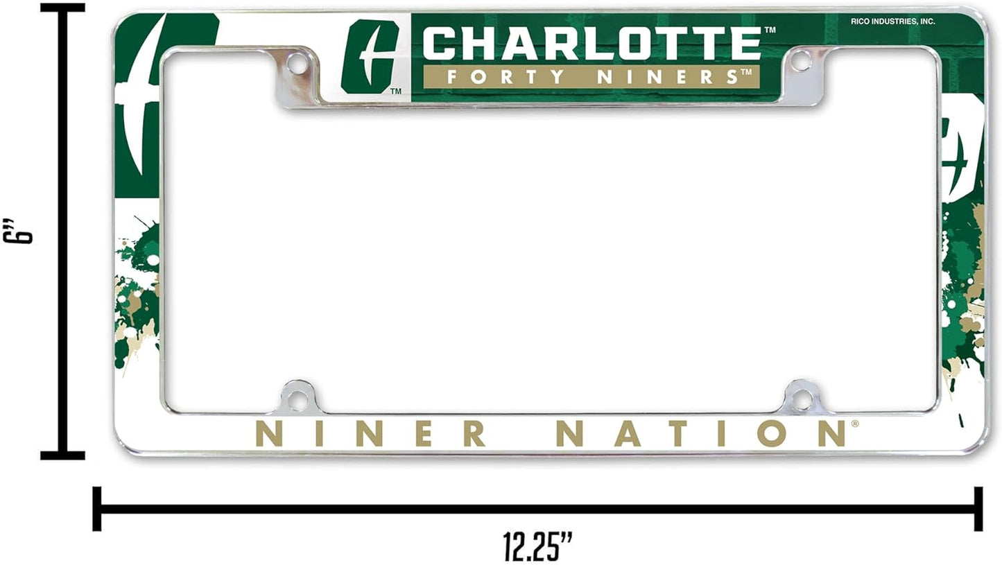 UNCC License Plate Frame