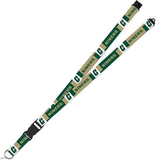 UNCC Keychain Buckle Lanyard