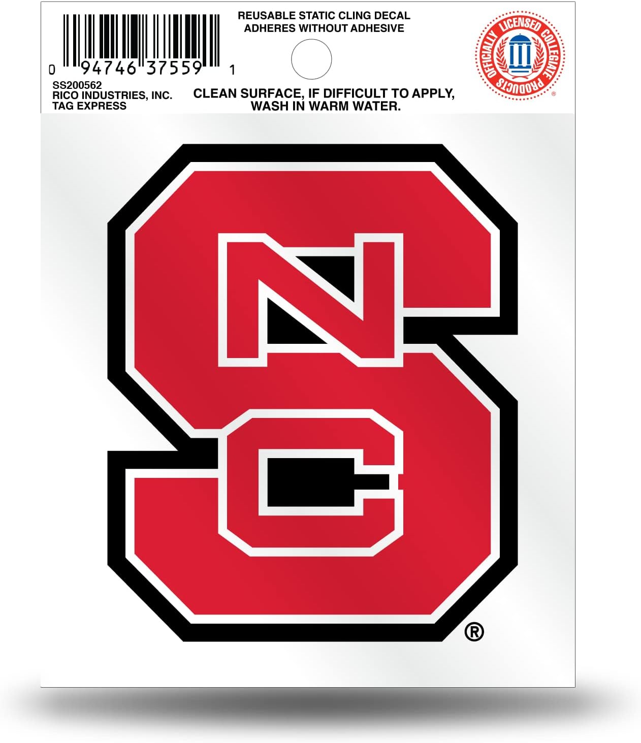 NC State Static Cling