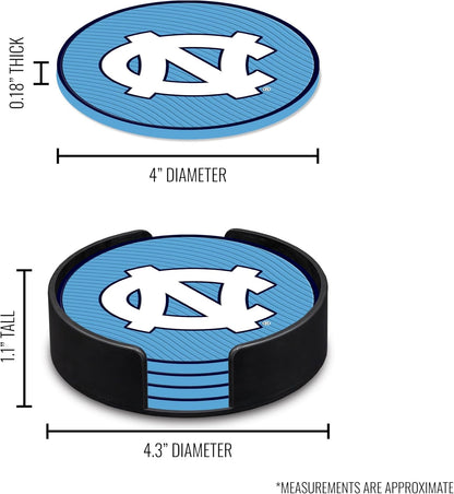 UNC PVC Coaster Set