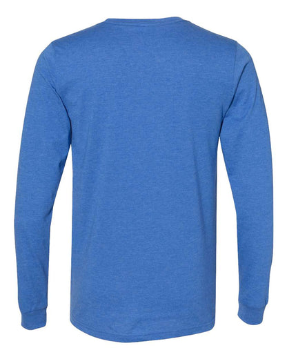 Bella+Canvas Heather CVC L/S Tee