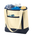 Port Authority Medium Cotton Canvas Boat Tote