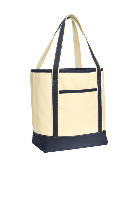 Port Authority Large Cotton Canvas Boat Tote