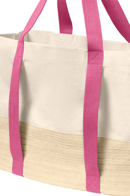 Port Authority Straw Market Tote