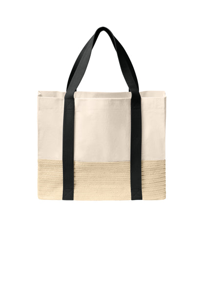 Port Authority Straw Market Tote