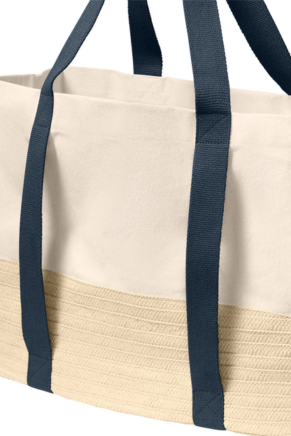 Port Authority Straw Market Tote