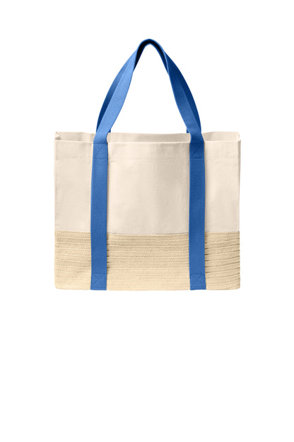 Port Authority Straw Market Tote