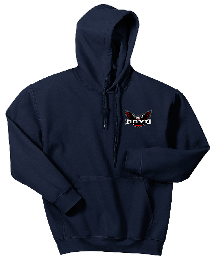 Boyd 76 Hooded Sweatshirt (Navy)